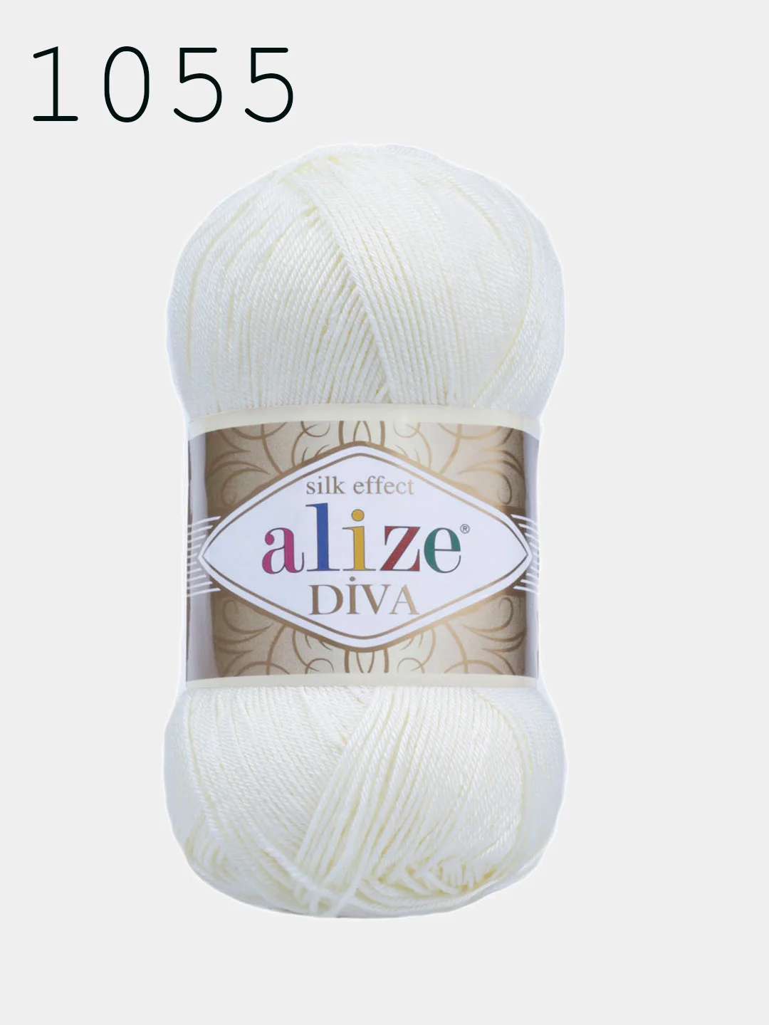 Пряжа Alize Diva  100% Микрофибра 100г 350м ,штуки/упаковка 5шт