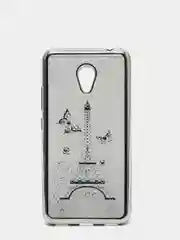 Серебряный чехол Meizu M5C