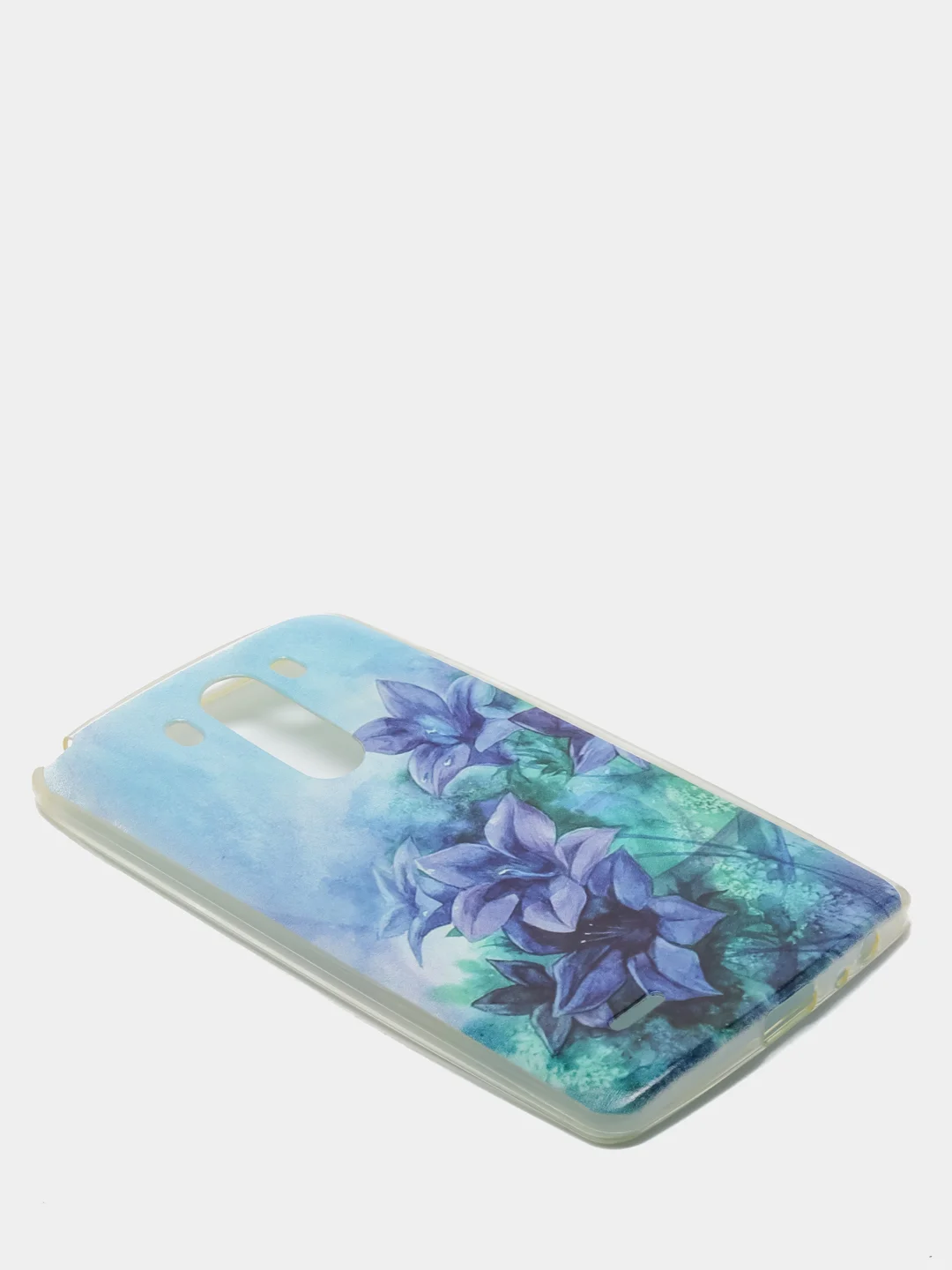 Голубой чехол LG G3