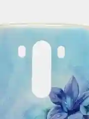 Голубой чехол LG G3