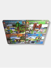 Конструктор My World "Майнкрафт", 4 вида