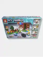 Конструктор My World "Майнкрафт", 4 вида