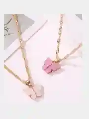 Подвеска на цепочке "Бабочка"
