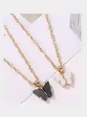 Подвеска на цепочке "Бабочка"