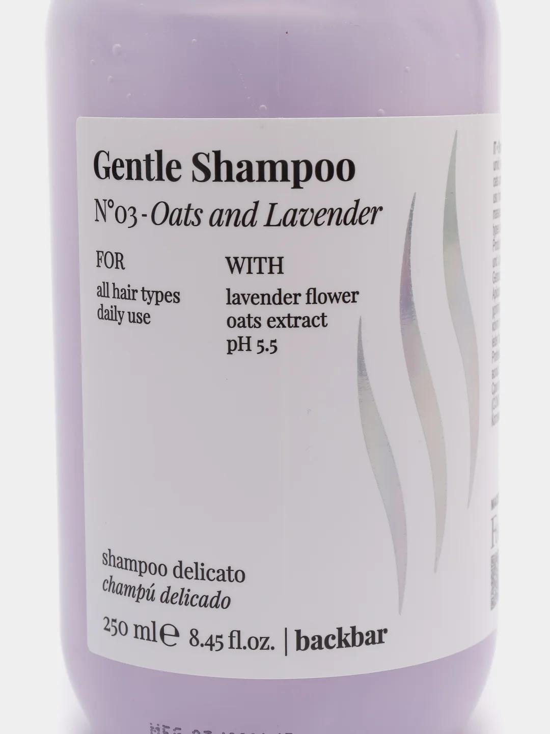 Шампунь FarmaVita Back bar Gentle Shampoo №03, для ежедневного применения, 250 мл