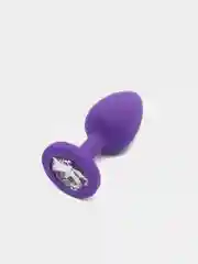 Фиолетовый анальная пробка
