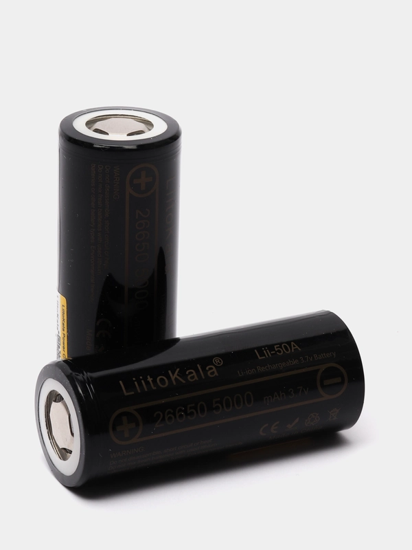 Аккумулятор Liitokala 26650 5000mah Аккумулятор 26650