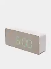 Зеленый часы зеркальные электронные
