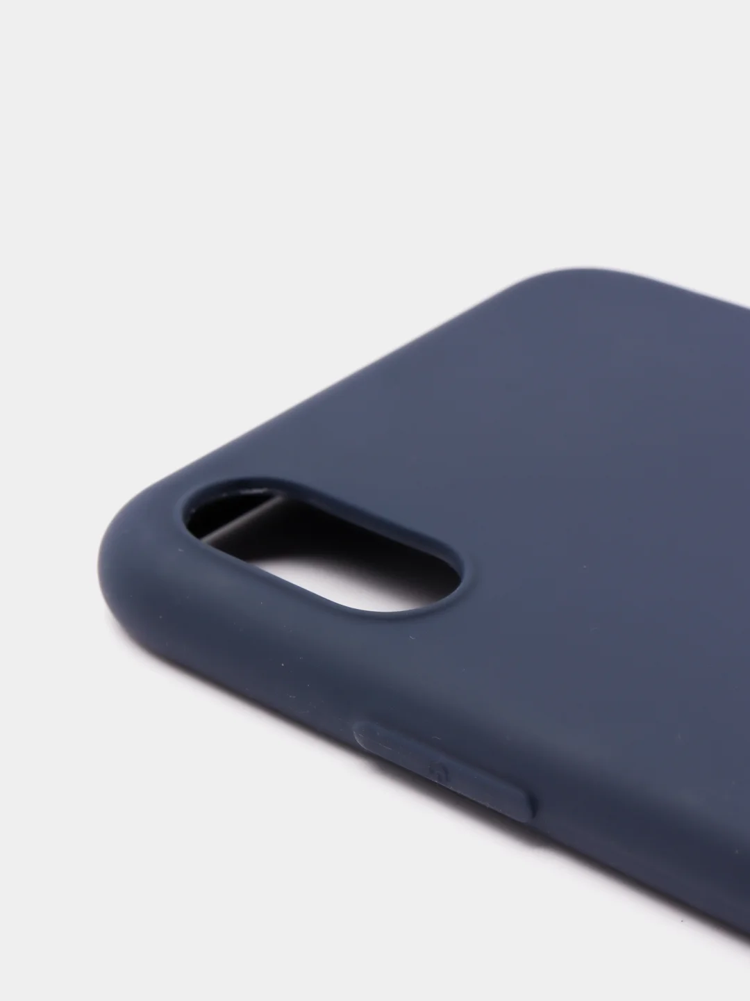 Темно-синий чехол для iPhone 5s, 6, 7, 8 Plus, SE 20, X, XS, XR, 11 Pro Max, 12 Mini, 13, силиконовый