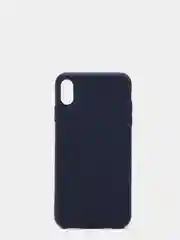 Темно-синий чехол для iPhone 5s, 6, 7, 8 Plus, SE 20, X, XS, XR, 11 Pro Max, 12 Mini, 13, силиконовый