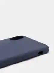 Темно-синий чехол для iPhone 5s, 6, 7, 8 Plus, SE 20, X, XS, XR, 11 Pro Max, 12 Mini, 13, силиконовый