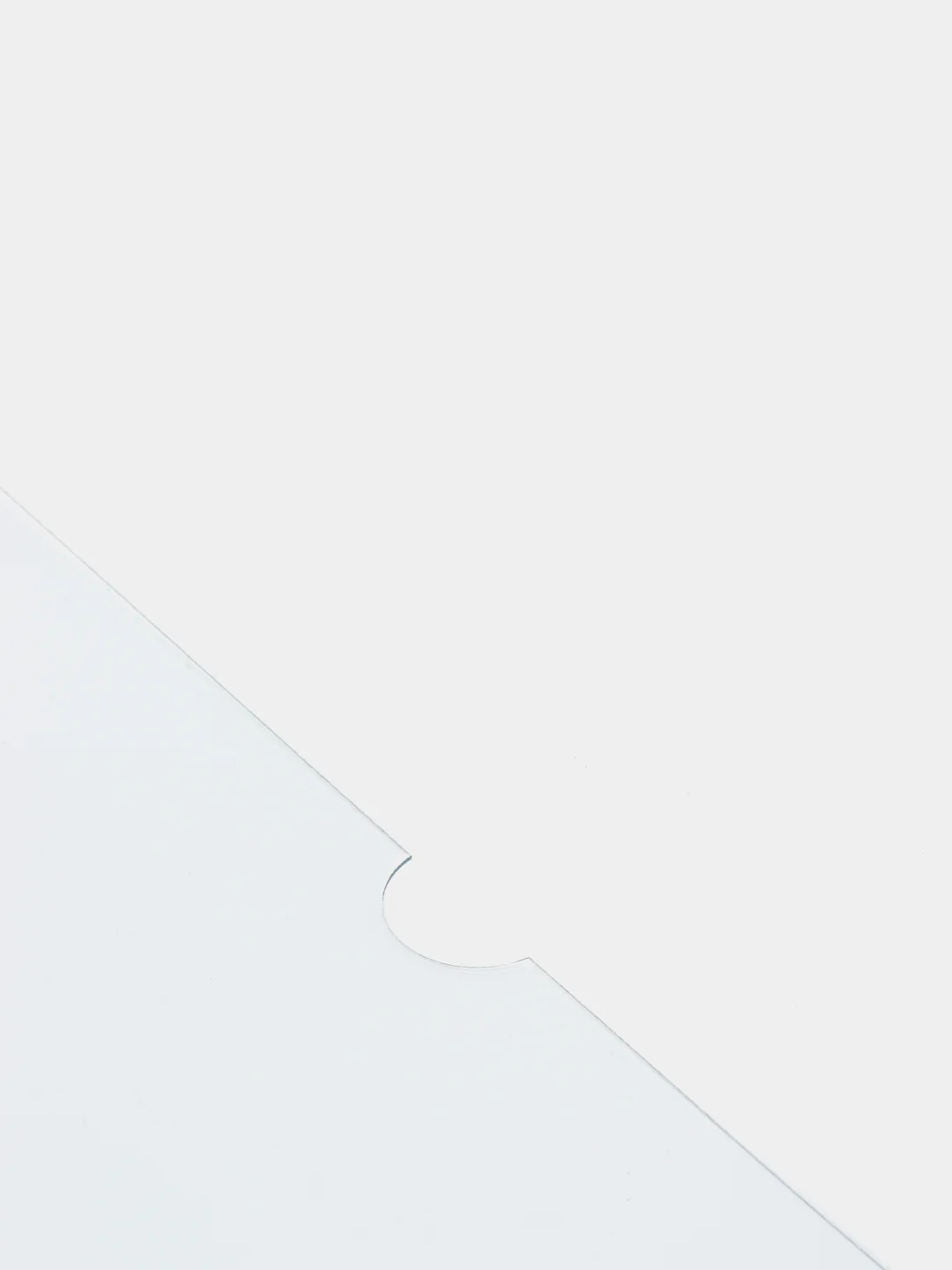 Серый карман А4 со скотчем