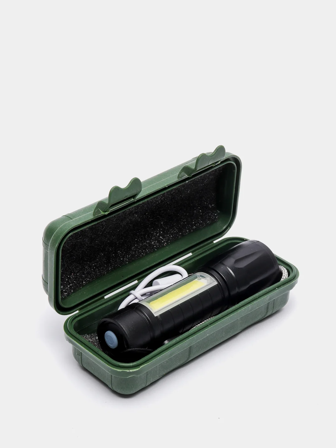 Карманный светодиодный фонарик с USB