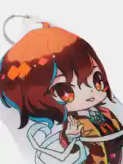 Зеленый брелок-подушка "Мини Чиби" по аниме Волейбол, Атака титанов, Re:zero и другие