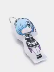 Лавандовый брелок-подушка "Мини Чиби" по аниме Волейбол, Атака титанов, Re:zero и другие