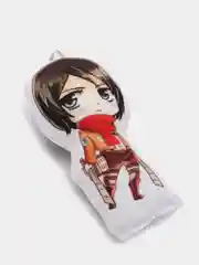 Оливковый брелок-подушка "Мини Чиби" по аниме Волейбол, Атака титанов, Re:zero и другие