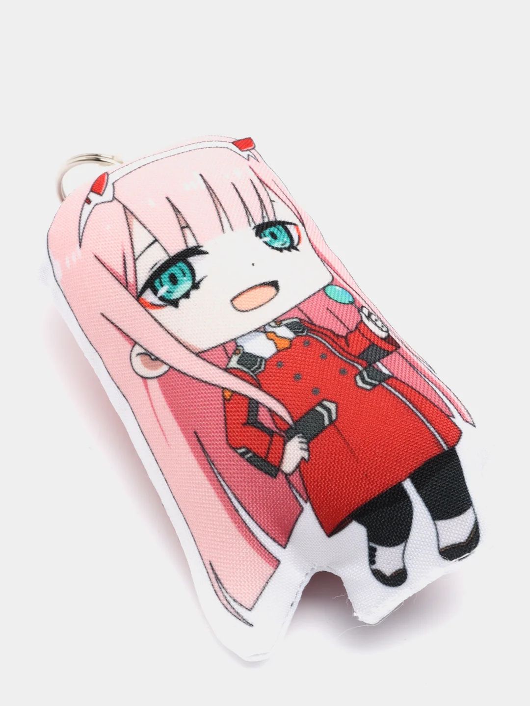 Вишнёвый брелок-подушка "Мини Чиби" по аниме Волейбол, Атака титанов, Re:zero и другие