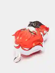 Индиго брелок-подушка "Мини Чиби" по аниме-игре "Genshin Impact"