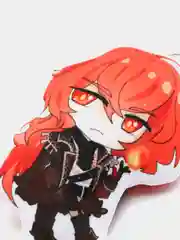 Индиго брелок-подушка "Мини Чиби" по аниме-игре "Genshin Impact"