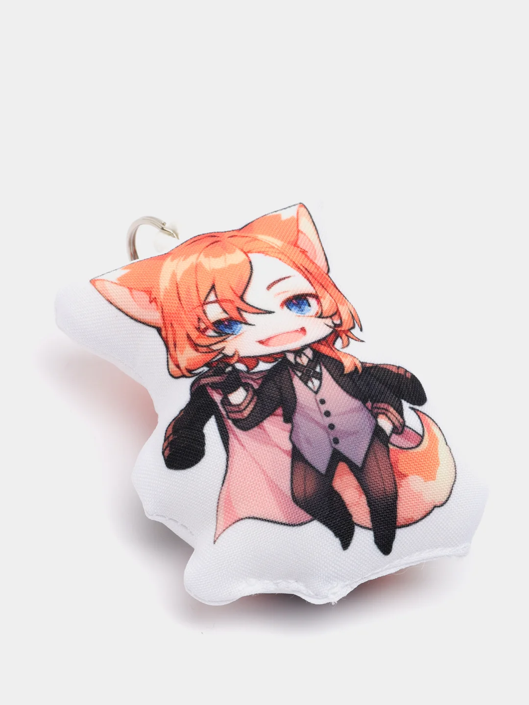 Индиго брелок-подушка "Мини Чиби" по аниме Волейбол, Атака титанов, Re:zero и другие