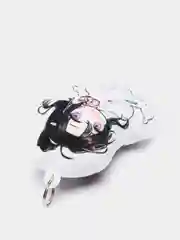 Желтый брелок-подушка "Мини Чиби" по аниме Волейбол, Атака титанов, Re:zero и другие