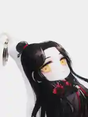Голубой брелок-подушка "Мини Чиби" по аниме Волейбол, Атака титанов, Re:zero и другие