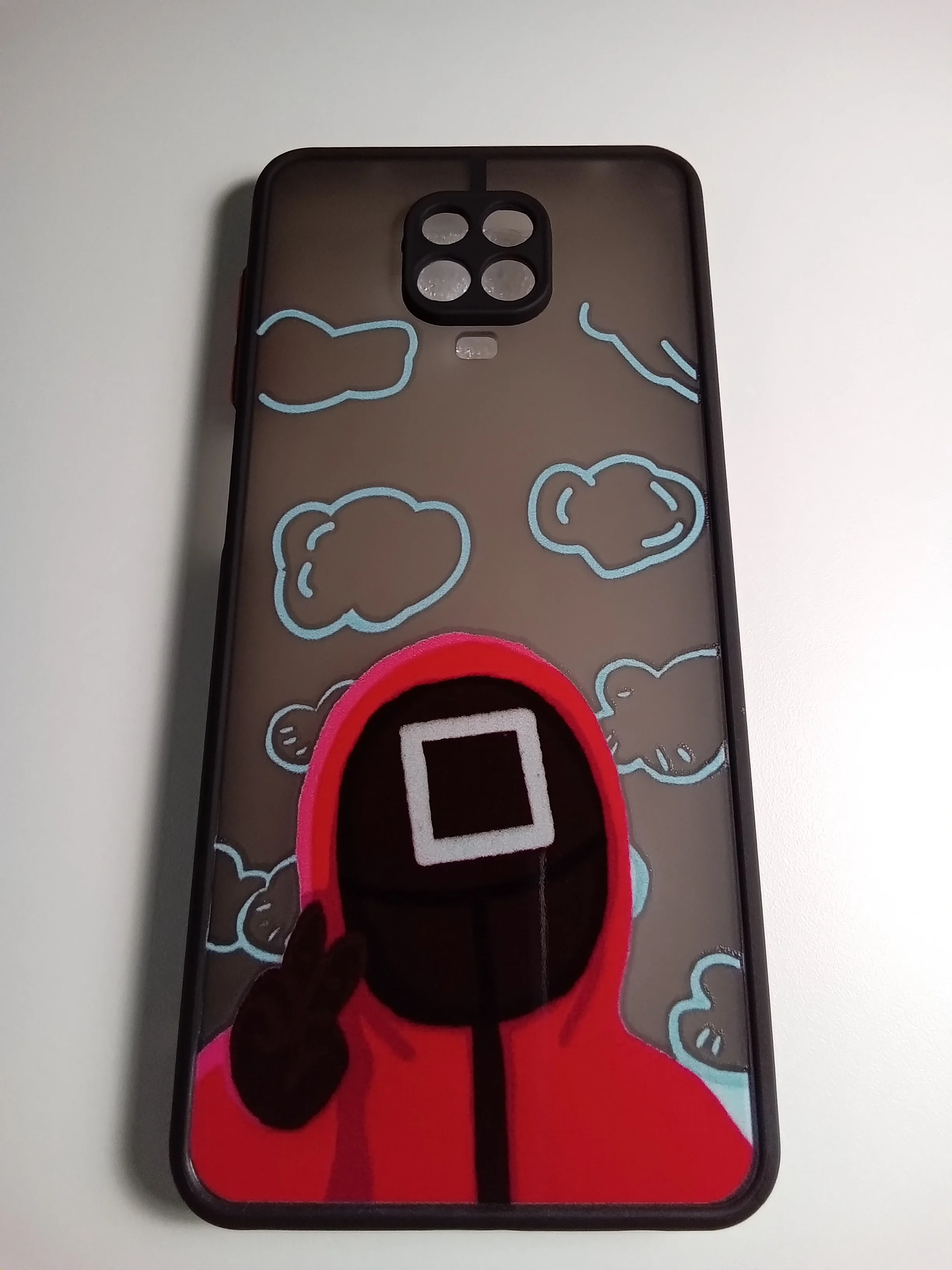 Кораллово-розовый чехол Xiaomi Redmi NOTE 9 PRO, Note 9S