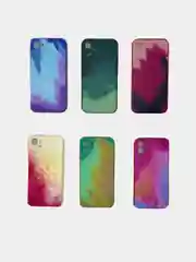 Чехол iPhone 11, 12, дизайнерский  с яркой расцветкой, силиконовый чехол для телефона