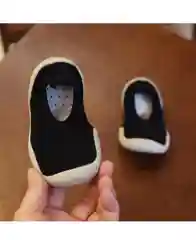 Черный детские носки нескользящие