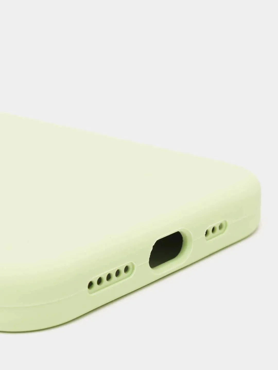 Оливковый чехол Silicone Case для iPhone 12, 12 Pro