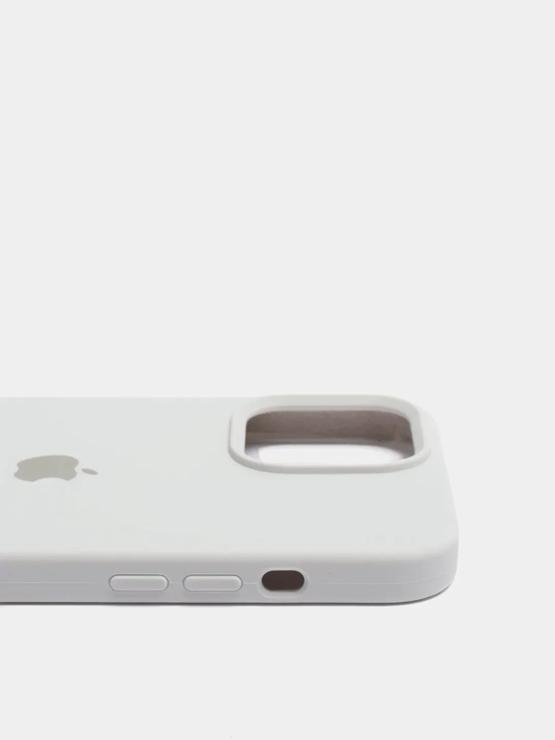 Белый чехол Silicone Case для iPhone 12, 12 Pro