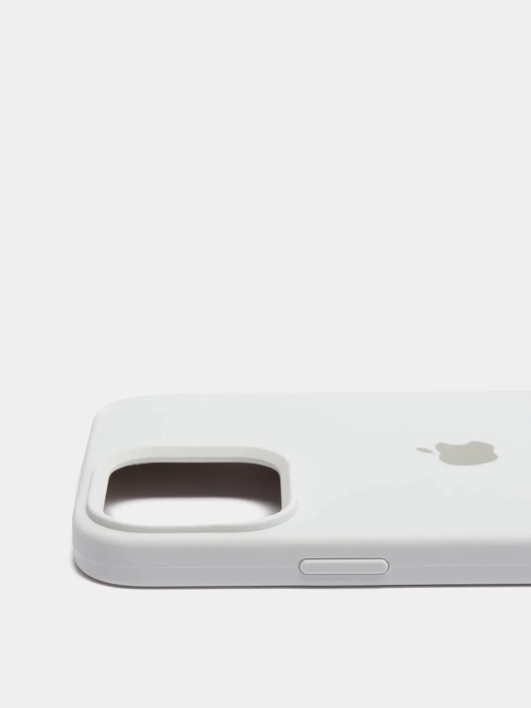 Белый чехол Silicone Case для iPhone 12, 12 Pro