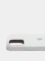Белый чехол Silicone Case для iPhone 12, 12 Pro