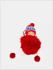 Красный брелок мягкий "Baby"