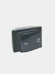 Переключатель черный без фиксации и подсветки 22x30мм