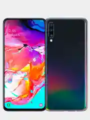 Задняя крышка с логотипом Samsung Galaxy A50, A70 2019, черный