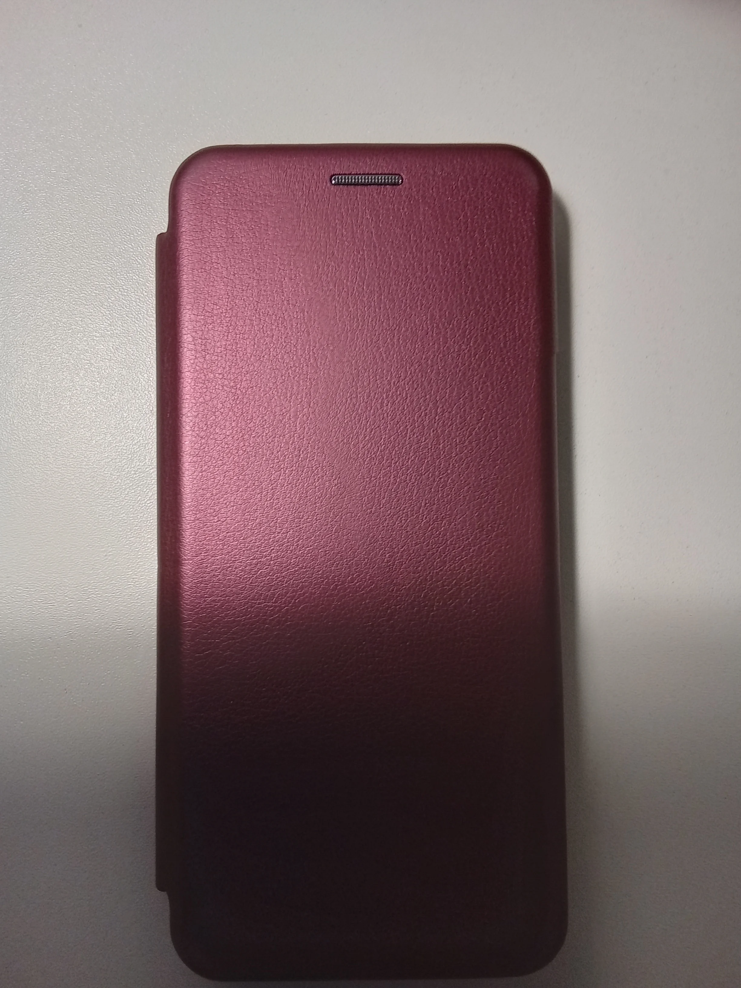Бордовый чехол-книжка Samsung Note 20