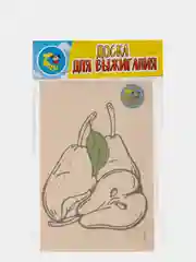 Багровый доска для выжигания Тутси, дерево