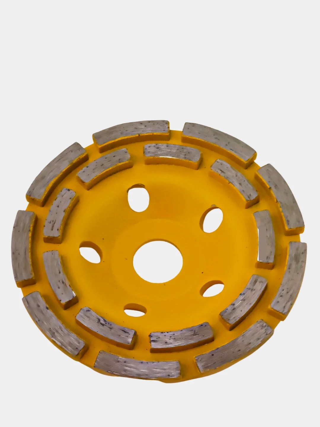 Чашка алмазная шлифовальная Kranz 2-ряд, 125 х 22.2 мм