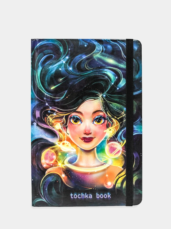 Блокнот в точку Tochkabook Medium "Девушка-земля"