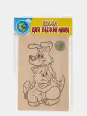 Индиго доска для выжигания Тутси, дерево