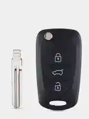 Синий корпус выкидного ключа Хундай/Хендай/Hyundai/Elantra/Элантра/Солярис / I30 IX35 Solaris
