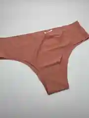Коралловый меланж трусы женские бесшовные