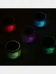 Портативная колонка LuazON LAB-04 с подсветкой, Bluetooth, USB, microSD, microUSB