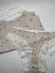 Пижамный комплект: майка и трусы