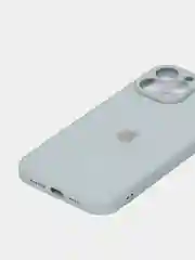 Ледяной чехол силиконовый со стеклянной панелью для iPhone 13 Pro Max