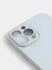Ледяной чехол силиконовый со стеклянной панелью для iPhone 13 Pro Max