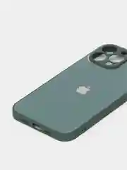 Морской чехол силиконовый со стеклянной панелью для iPhone 13 Pro Max