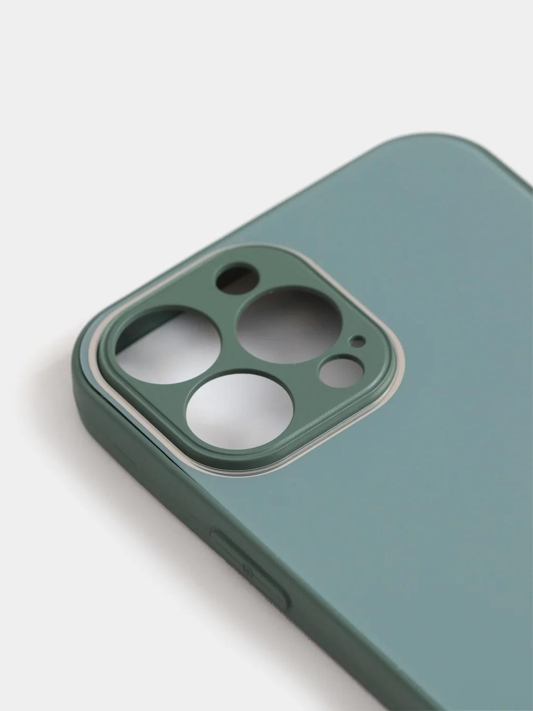 Морской чехол силиконовый со стеклянной панелью для iPhone 13 Pro Max