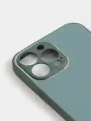Морской чехол силиконовый со стеклянной панелью для iPhone 13 Pro Max